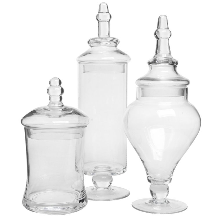 House of Hampton® Egehan Glass Apothecary Jar Wayfair